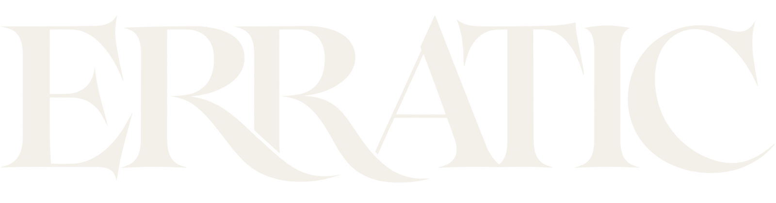 ERRATIC 워드마크